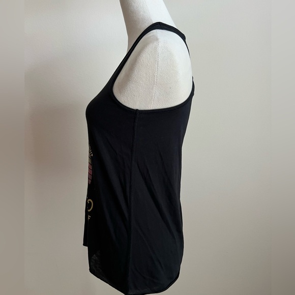 Yoga Tank top. Black/multi Size S - Picture 4 of 6
